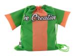 CreaDraw T Kids RPET custom drawstring bag for kids Green