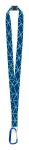 Subyard XL Safe custom sublimation lanyard Aztec blue