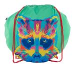 CreaDraw Circle custom drawstring bag 