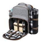 Seyman RPET Picknick-Rucksack Grau