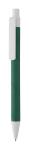 Ecolour ballpoint pen White/green