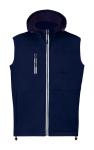 Seldon softshell bodywarmer vest, dark blue Dark blue | XS