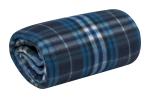 Barzagli RPET polar blanket Aztec blue