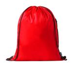 Hildan RPET drawstring bag Red