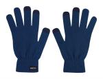 Brolyn RPET touch screen gloves Dark blue