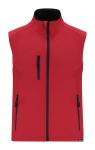 Handricks RPET softshell bodywarmer vest, red Red | L