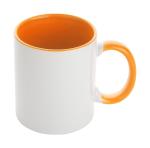 Harnet sublimation mug White/orange