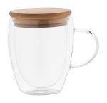 Grobina glass thermo mug Nature