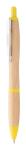 Coldery bamboo ballpoint pen Nature yellow