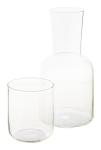 Palmer carafe and glass set Transparent