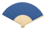 Bapper hand fan Aztec blue