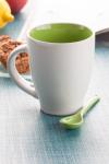 Spoon mug White/green