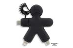 2064 | Xoopar Buddy Eco Charging Cable Black