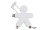 2064 | Xoopar Buddy Eco GRS Charging Cable White