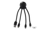 2087 | Xoopar Eco Octopus GRS Charging cable Black