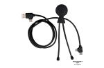 2089 | Xoopar Mr. Bio Long GRS Power Delivery Cable with data transfer Black