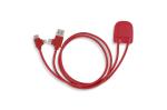 Xoopar Ice-C Charging cable Red