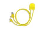 Xoopar Ice-C GRS Charging cable Gelb