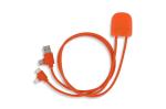 Xoopar Ice-C GRS Charging cable Orange