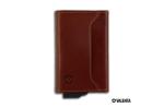 7218 | Valenta Card Case Plus Brown