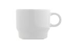 Tasse Dreieck Teller Satellite 180ml Weiß