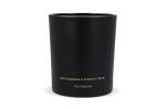 Victorian Crisp Blossom & Apricot cream Candle Black