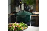 Orrefors Jernverk Enamelled Iron Pan 2.8L Green