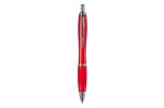 Ball pen Hawaï frosty Transparent red