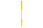 Nash ball pen rubber grip hardcolour White/yellow