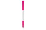 Nash ball pen rubber grip hardcolour Pink/white