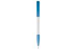 Nash ball pen rubber grip hardcolour, lightblue Lightblue, offwhite