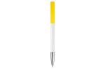 Nash ball pen metal tip hardcolour White/yellow