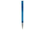 Nash ball pen metal tip transparent Transparent blue