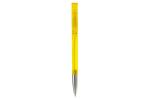 Nash ball pen metal tip transparent Transparent yellow