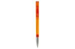 Nash ball pen metal tip transparent Transparent orange