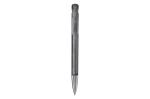 Ball pen Atlas transparent metal tip Transparent black