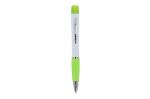 Ball pen Hawaii with tri-colour highlighter White/green