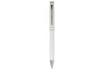 Pen set 2 stripes barrel metal White