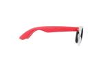 Sonnenbrille Bradley UV400 Transparent rot