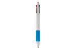 Ball pen 4 colours Blue/white