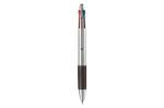 Ball pen 4 colours Silver/black