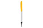 Speedy ball pen twist metal tip White/yellow