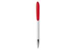 Speedy ball pen twist metal tip White/red