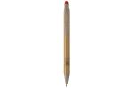 Ball pen bamboo and wheatstraw with stylus Orange