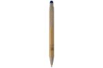 Ball pen bamboo and wheatstraw with stylus Blue/fawn