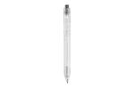 R-PET ball pen Transparent black