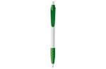 Cosmo ball pen rubber grip HC White/green