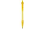 Cosmo ball pen transparent rubber round clip Transparent yellow