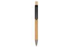 Ball pen Madrid bamboo Black