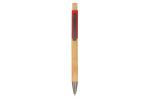 Ball pen Madrid bamboo Red